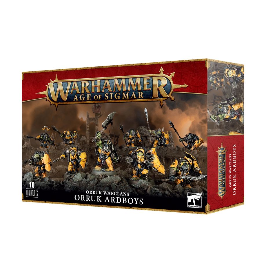 Orruk Warclans: Ironjawz Orruk Ardboys