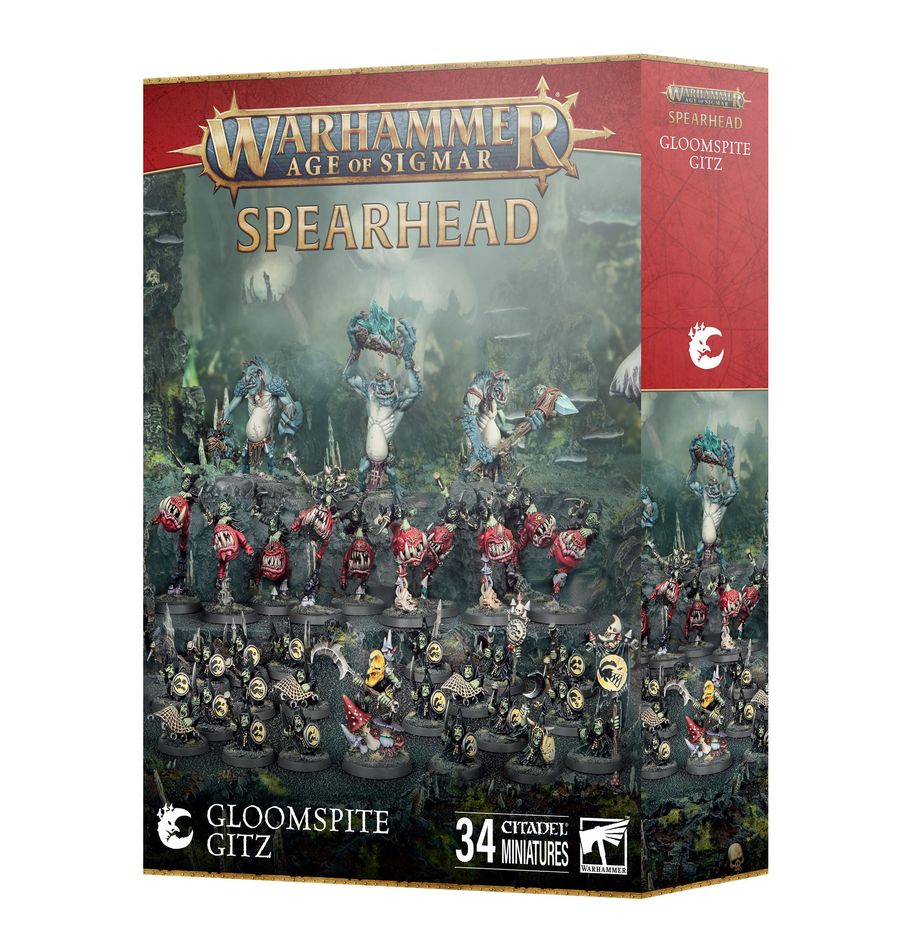 Gloomspite Gitz Bad Moon Madmob : Spearhead