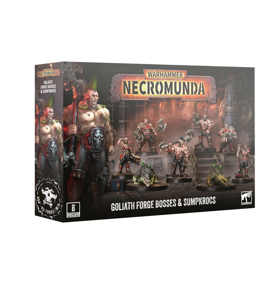 Necromunda Skirmish: Goliath Forge Bosses & Sumpkrocs
