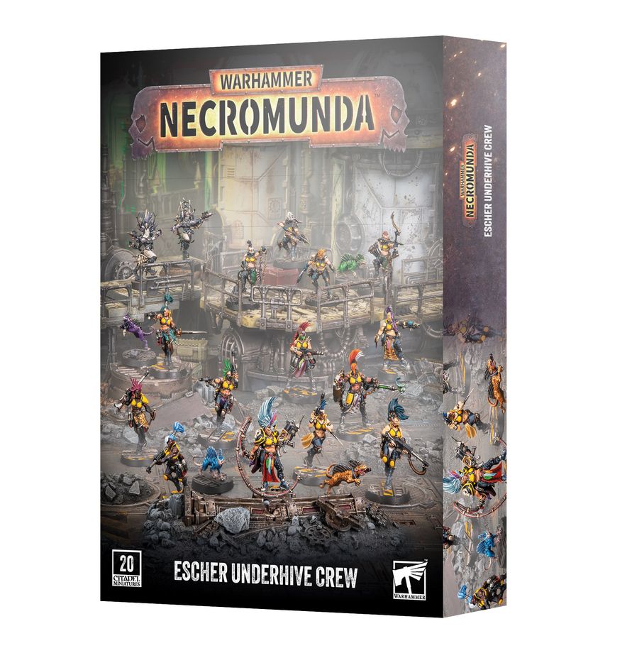 Necromunda Skirmish: Escher Underhive Crew