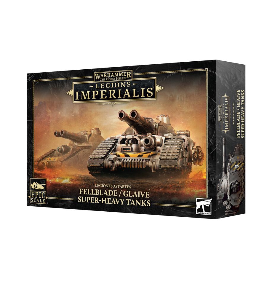 Legions Imperialis: Legions Imperialis: Fellblade / Glaive Super-heavy Tanks