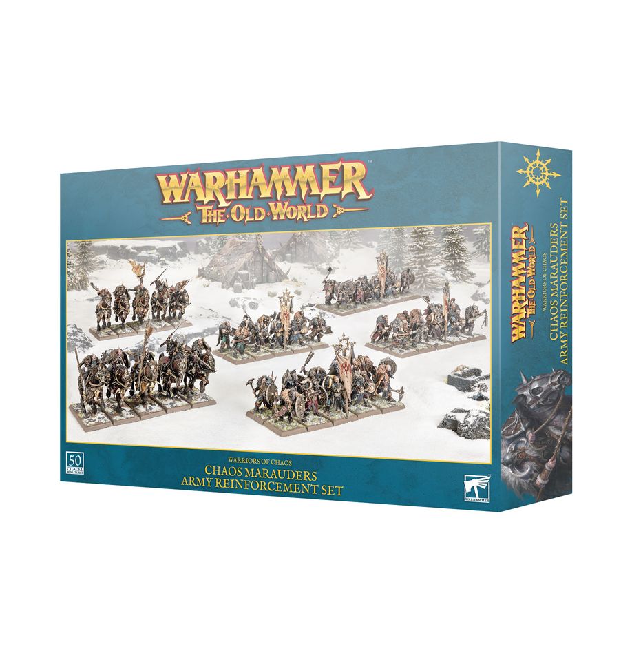 Warhammer The Old World: Warriors of Chaos: Chaos Marauders Army Reinforcement Set