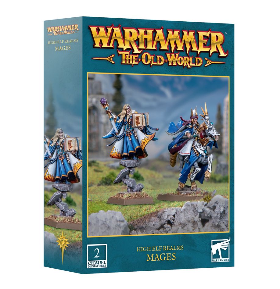 Warhammer The Old World: High Elf Realms - High Elf Mages