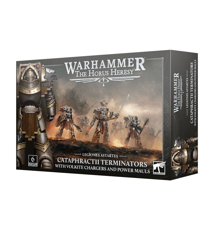 The Horus Heresy: Legiones Astartes: Cataphractii Terminators with Volkite Chargers and Power Mauls