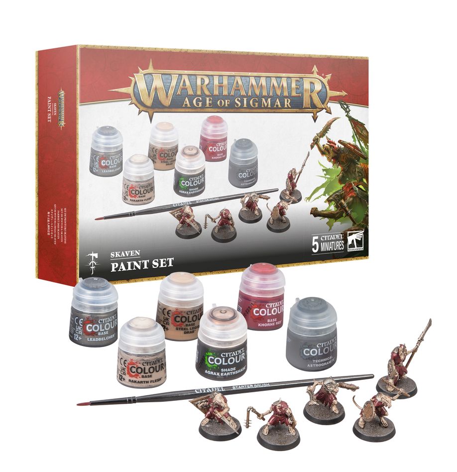 Warhammer Age of Sigmar: Stormcast Eternals Paints Set