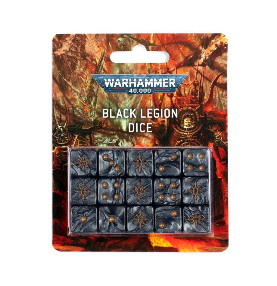 Chaos Space Marines: Black Legion Dice