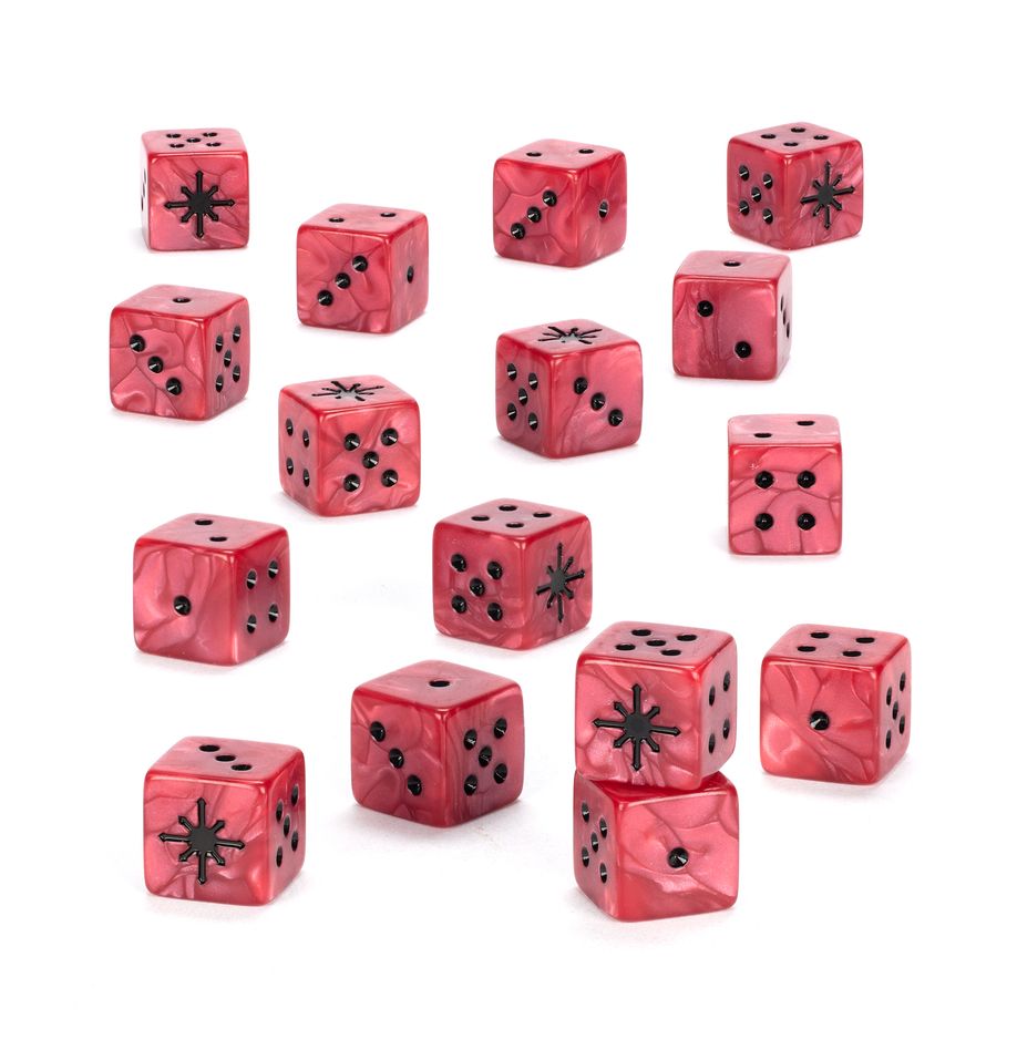 Warhammer 40,000 40k: Chaos Space Marines Dice Set