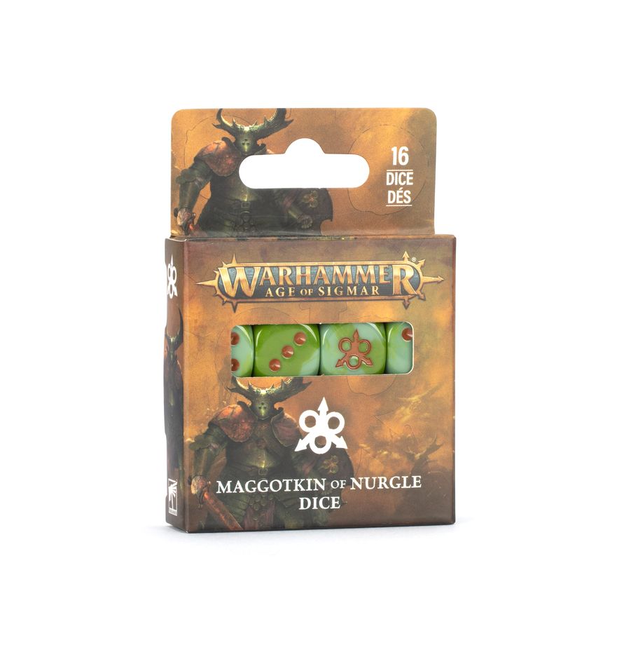 Age of Sigmar: Maggotkin of Nurgle Dice (2025 Edition)