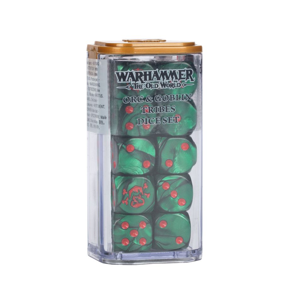 The Old World - Orc & Goblin Tribes Dice Set