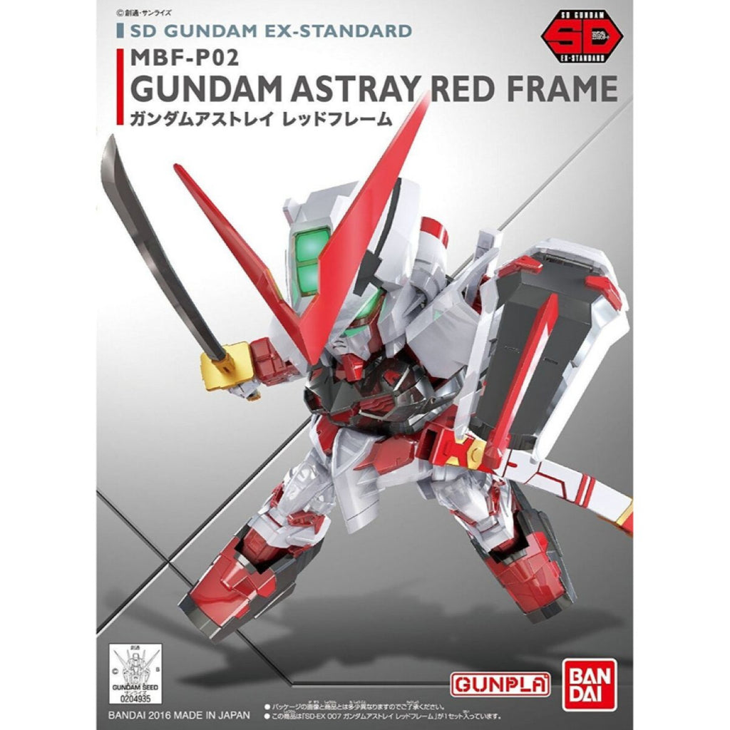 Bandai -  G5065621 - Gundam Model Kit SD Ex-Standard Gundam Astray Red Frame