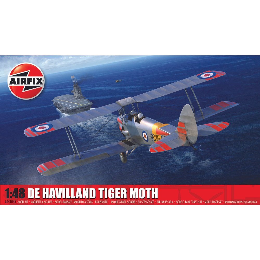 Airfix - DE HAVILLAND TIGER MOTH - A04104A