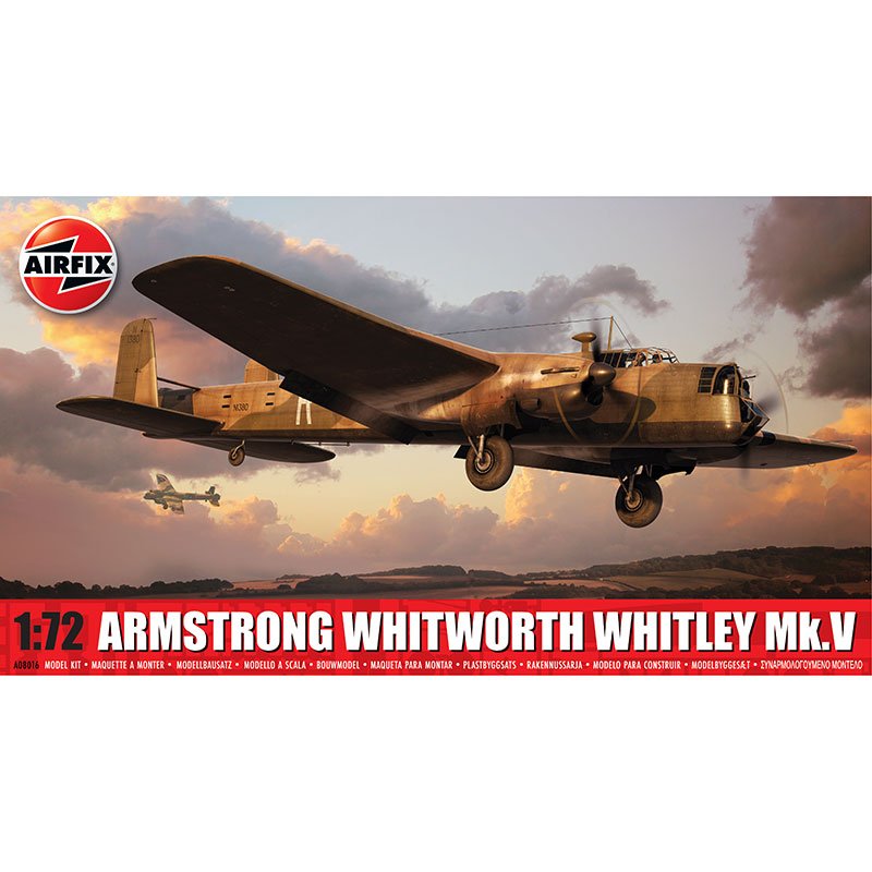 Airfix -  1/72 Armstrong Whitworth Whitley Mk.V - AF08016