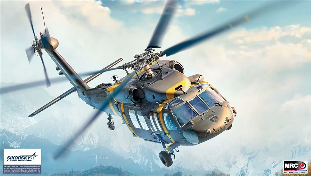 Academy 1/35 UH-60M Black Hawk Helicopter *Aus Decals* Plastic Model Kit - ACA-12135