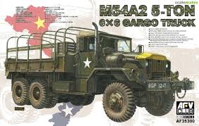 AFV Club AFV-35300 1/35 M54 5-Ton 6×6 Cargo Truck Plastic Model Kit