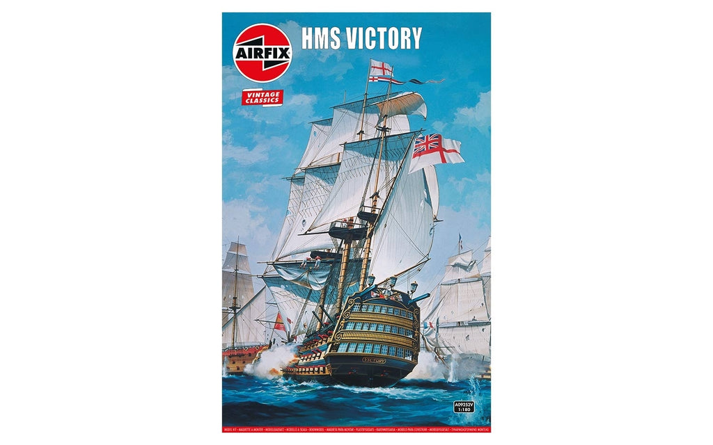 Airfix 1/180 HMS Victory Plastic Model Kit - A09252V