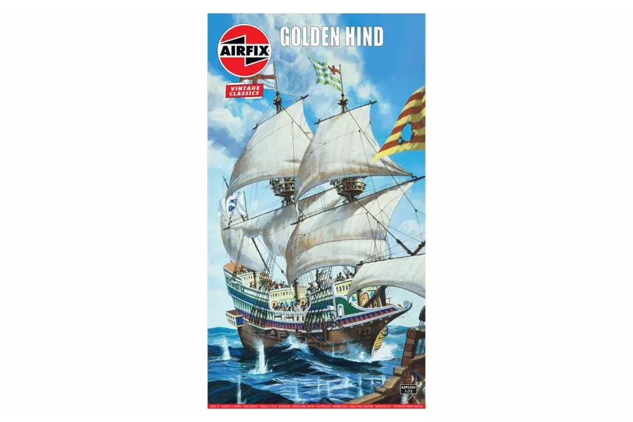 Airfix 1/72 Golden Hind Plastic Model Kit - A09258V