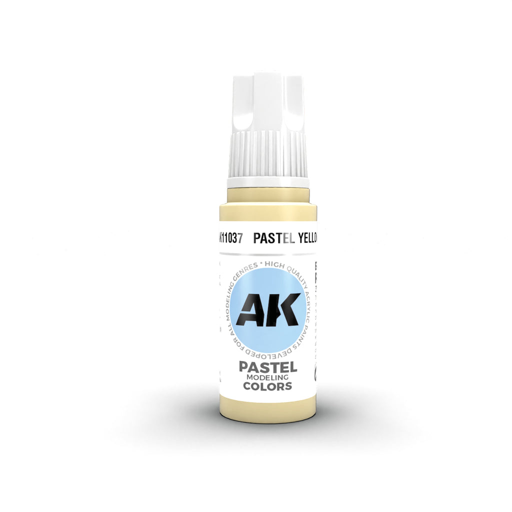 AK Interactive - AK11037 - 3Gen Acrylics - Pastel Yellow 17ml