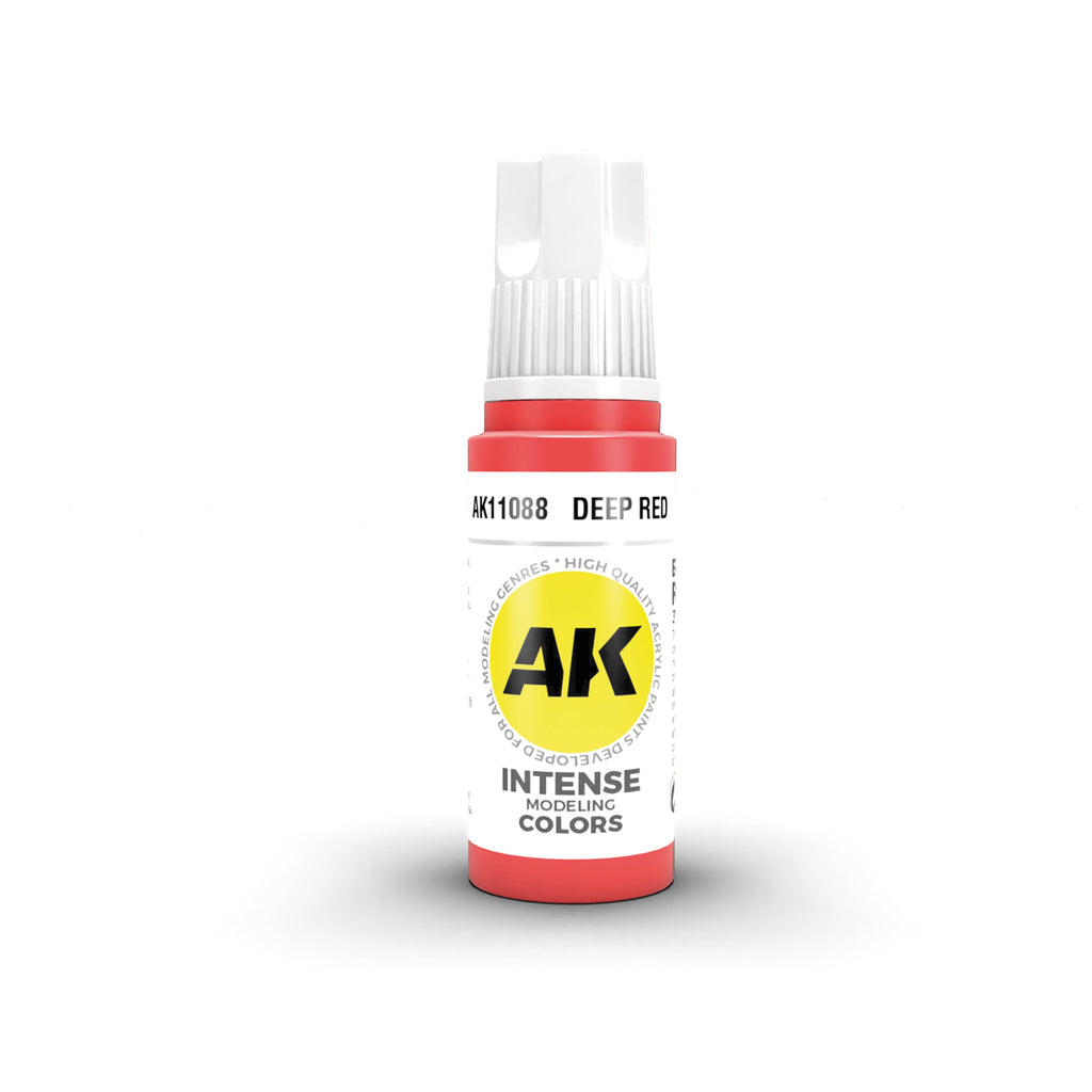AK Interactive - AK11088 - 3Gen Acrylics - Deep Red 17ml