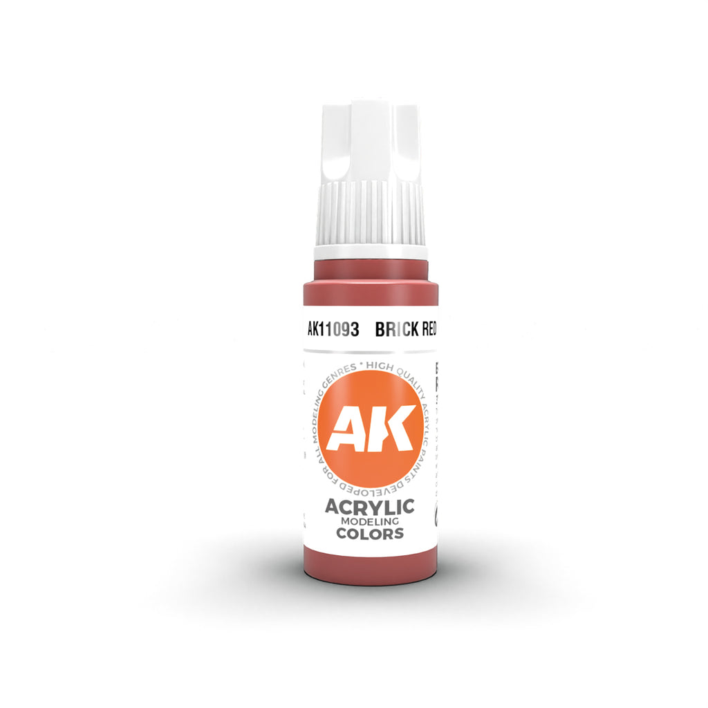 AK Interactive - AK11093 - 3Gen Acrylics - Brick Red 17ml