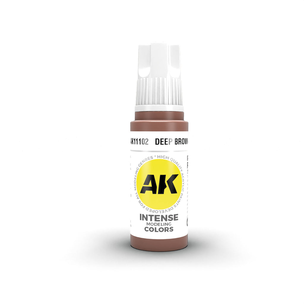 AK Interactive - AK11102 - 3Gen Acrylics - Deep Brown 17ml