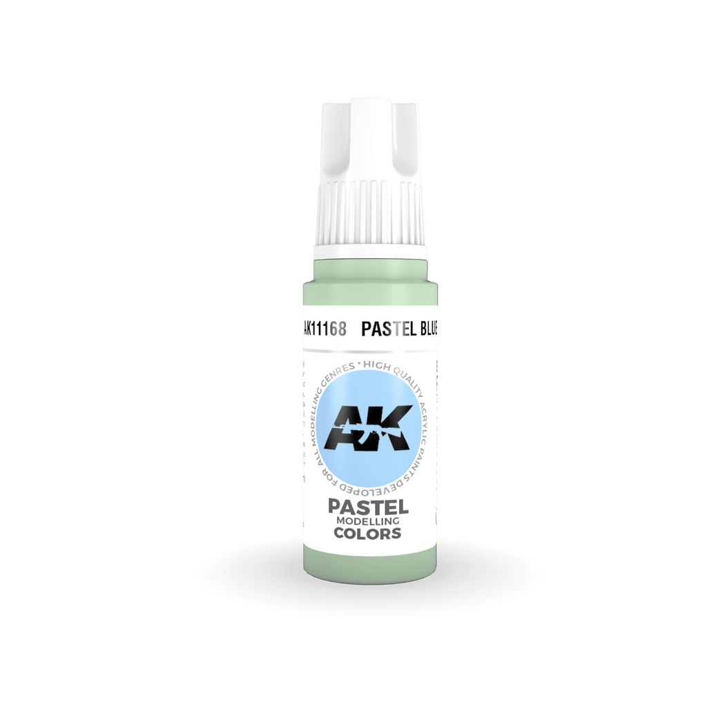 AK Interactive - AK11168  -  Pastel Modelling Colours -  Pastel Blue 17 ml