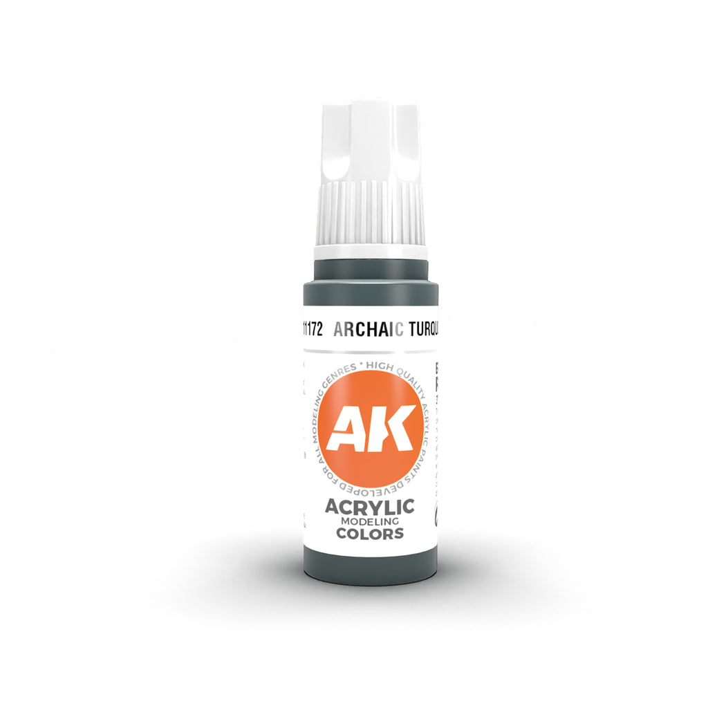 AK Interactive - AK11172 - 3Gen Acrylics - Archaic Turquoise 17ml