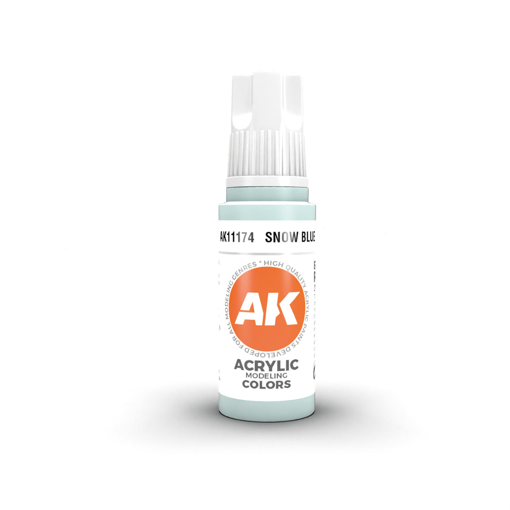 AK Interactive - AK11174 - 3Gen Acrylics - Snow Blue 17ml