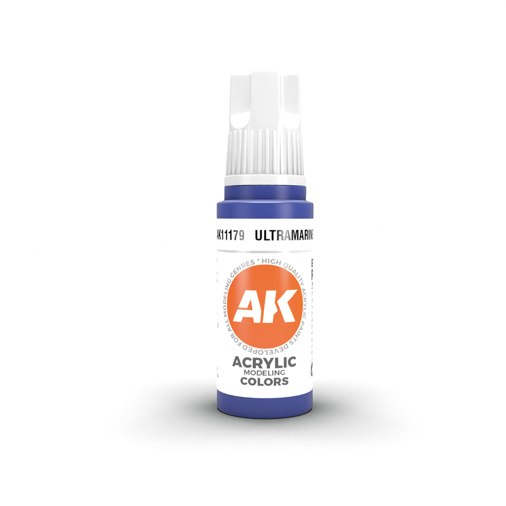 AK Interactive - AK11179 - 3Gen Acrylics - Ultramarine 17ml