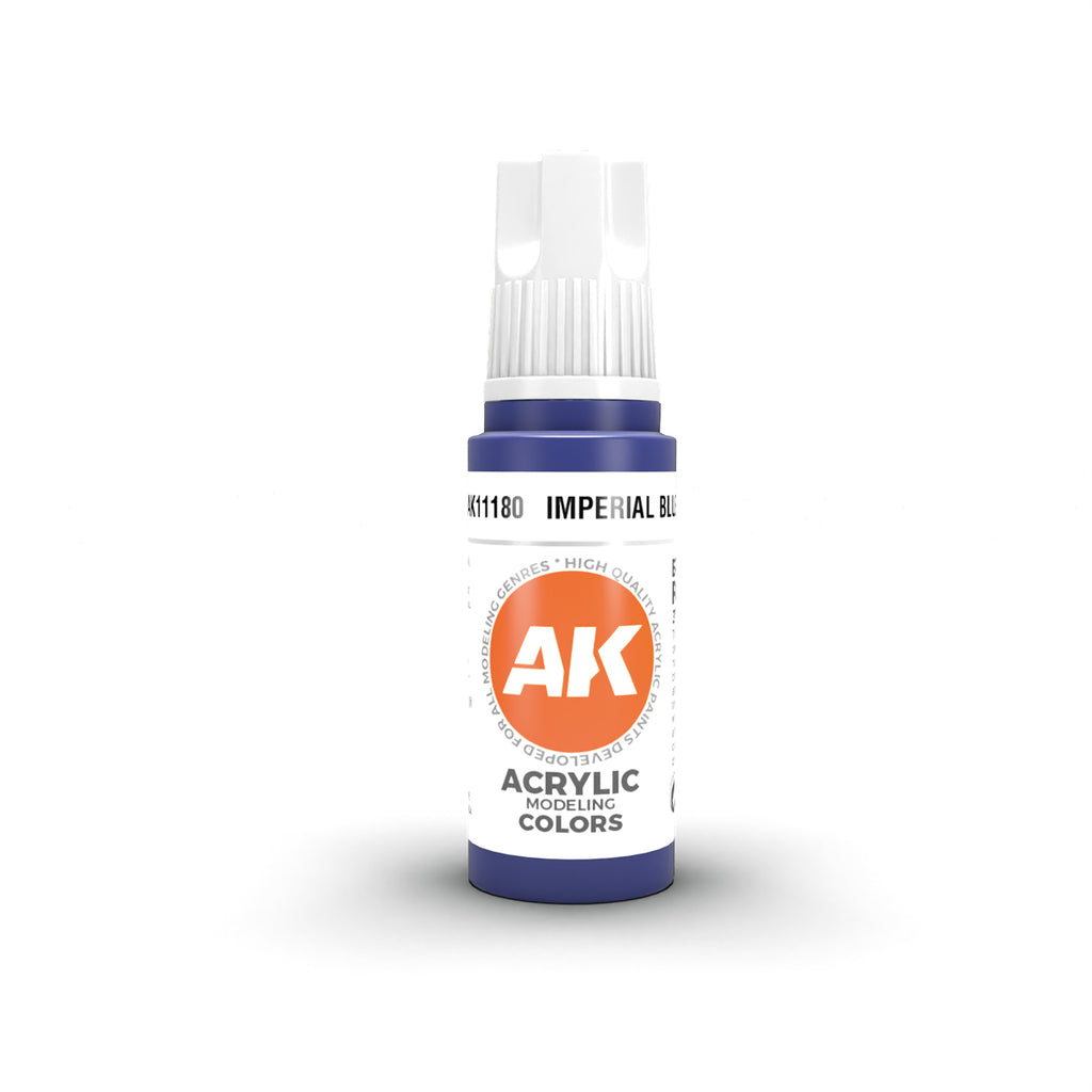 AK Interactive - AK11180 - 3Gen Acrylics - Imperial Blue 17ml
