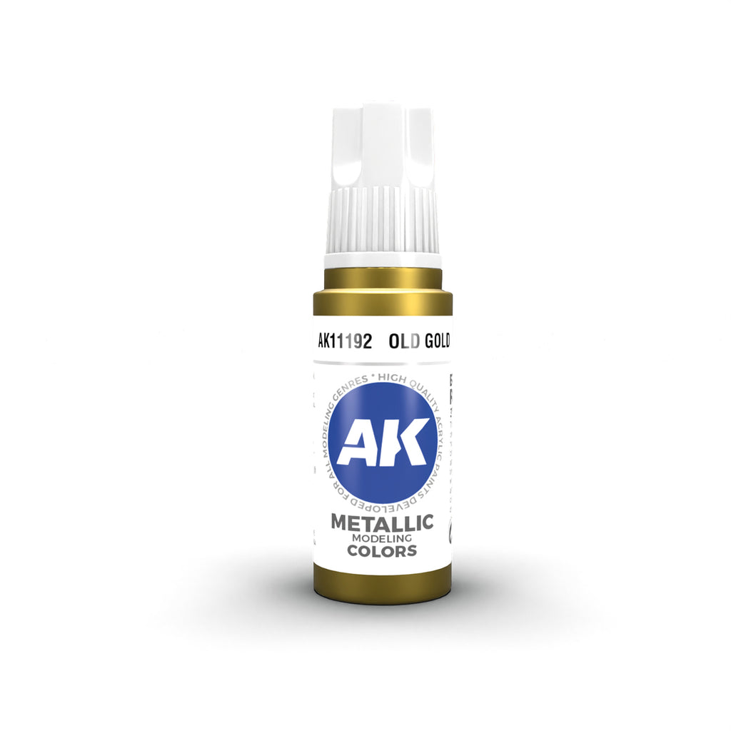 AK Interactive - AK11192 - 3Gen Acrylics - Old Gold 17ml