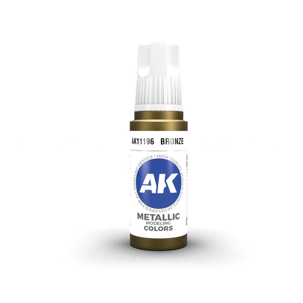 AK Interactive - AK11196 - 3Gen Acrylics - Bronze 17ml