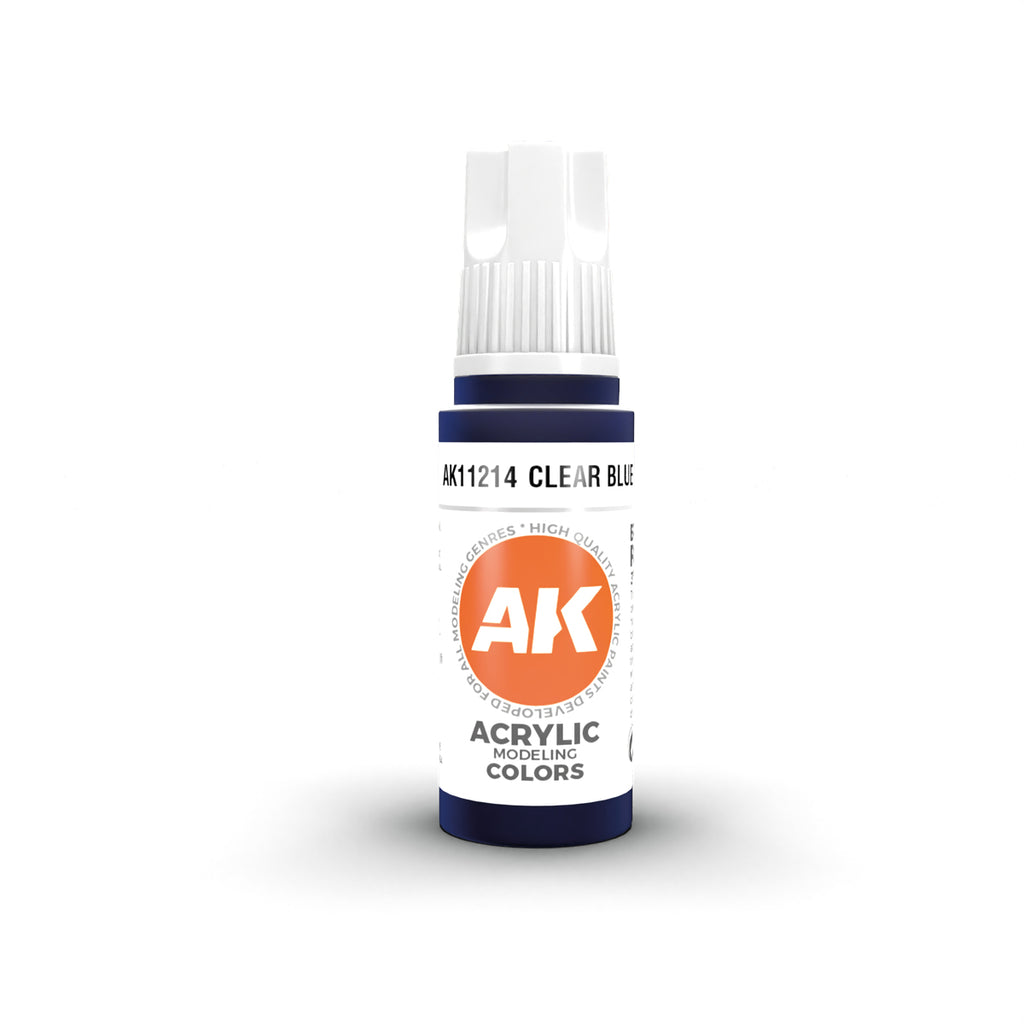 AK Interactive - AK11214 - 3Gen Acrylics - Clear Blue 17ml