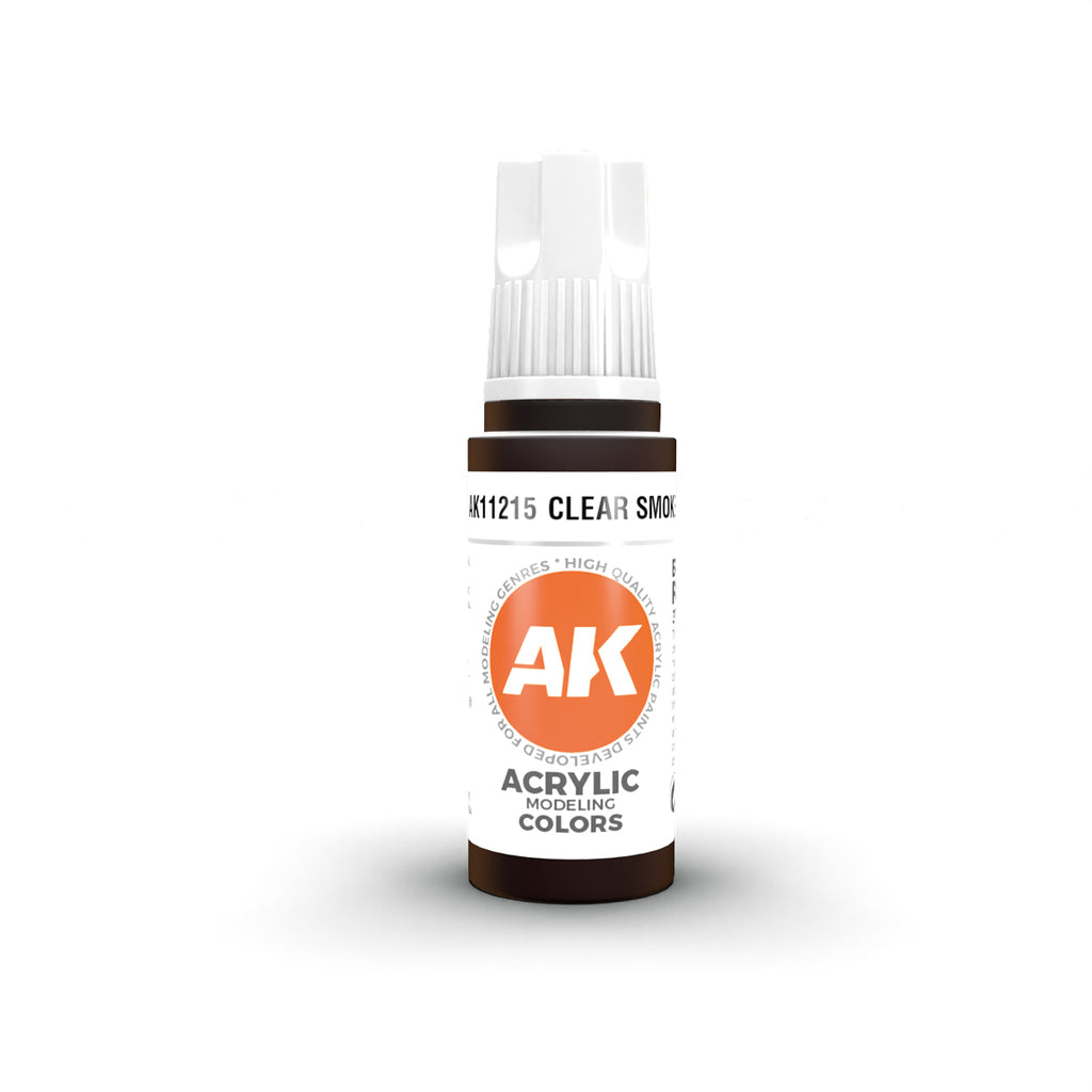 AK Interactive - AK11215 - 3Gen Acrylics - Clear Smoke 17ml