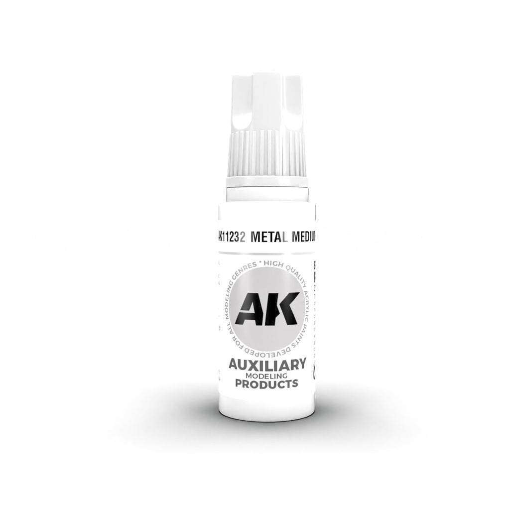 AK Interactive - AK11232 - 3Gen Acrylics - Metal Medium 17ml