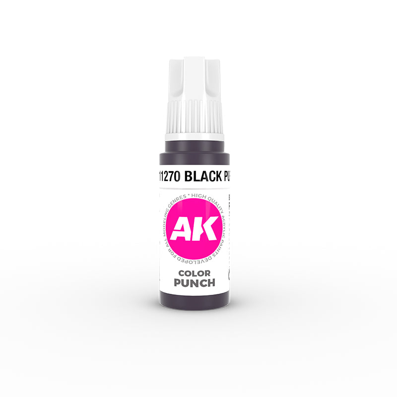 AK Interactive - AK11270 - Color Punch - Black Purple 17 ml