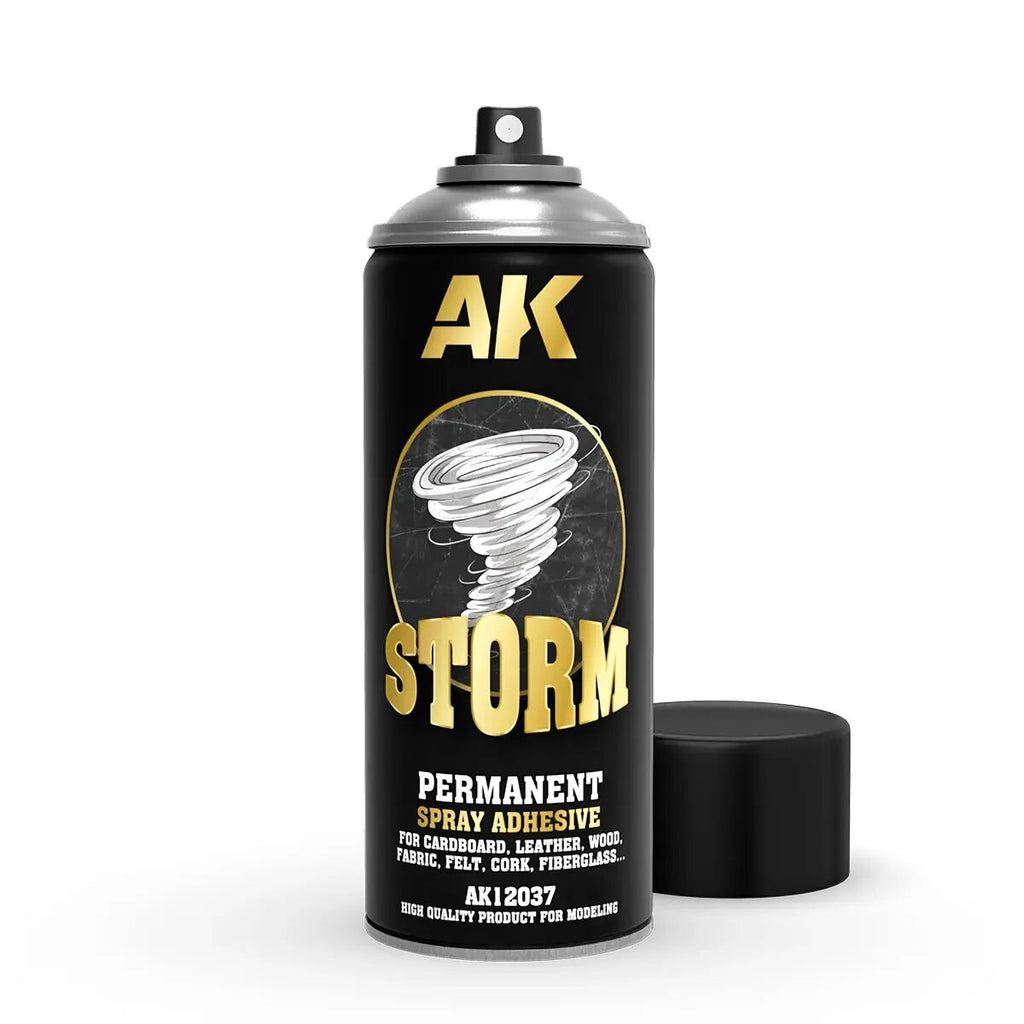 AK Interactive - AK12037 - Storm 400ml Permanent Spray Adhesive