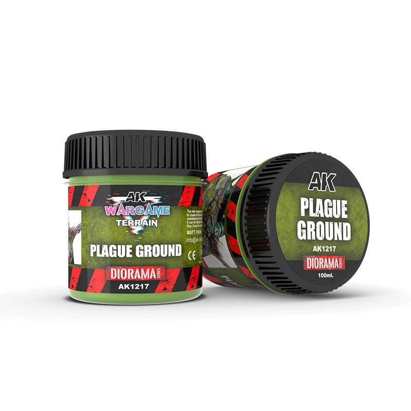 AK Interactive - AK1217 - Dioramas - Wargame Terrains - Plague Ground 100ml