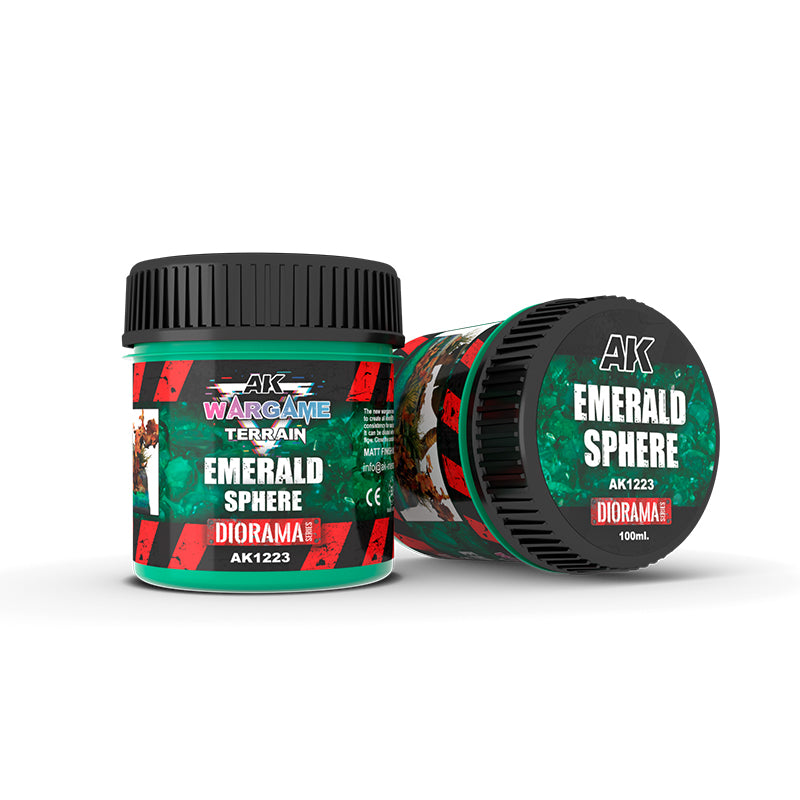 AK Interactive - AK1223 - Dioramas - Wargame Terrains - Emerald Sphere 100ml