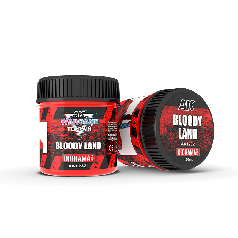 AK Interactive - AK1232 - Dioramas - Wargame Terrains - Bloody Land 100ml