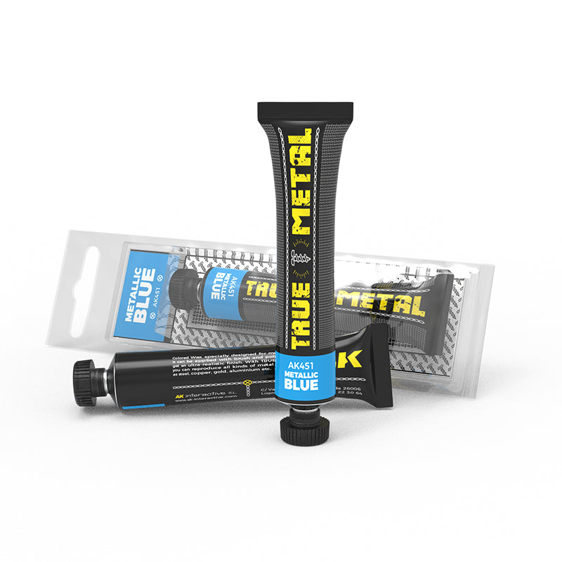 AK Interactive - AK451 - Metallics - True Metal Metallic Blue 30ml