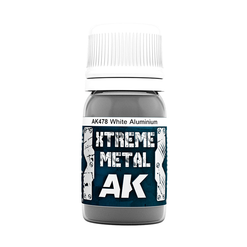 AK Interactive - AK478 - Metallics - Xtreme Metal White Aluminium 35ml