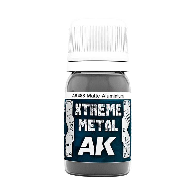 AK Interactive - AK488 - Metallics - Xtreme Metal Matte Aluminium 35ml