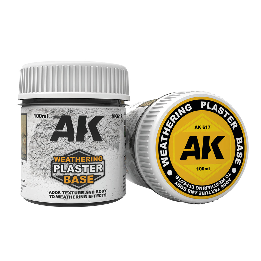 AK Interactive - AK617 - Auxiliaries - Weathering Plaster Base 100ml