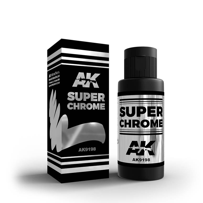AK Interactive - AK9198 - Metallics - Super Chrome 60ml