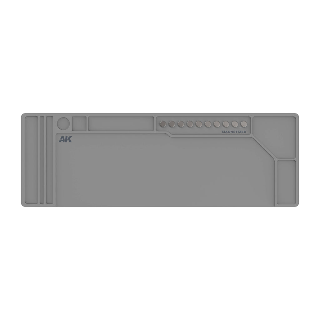 AK-Interactive: Tools: Silicone Tablecloth Grey 88,50 X 30 Cm