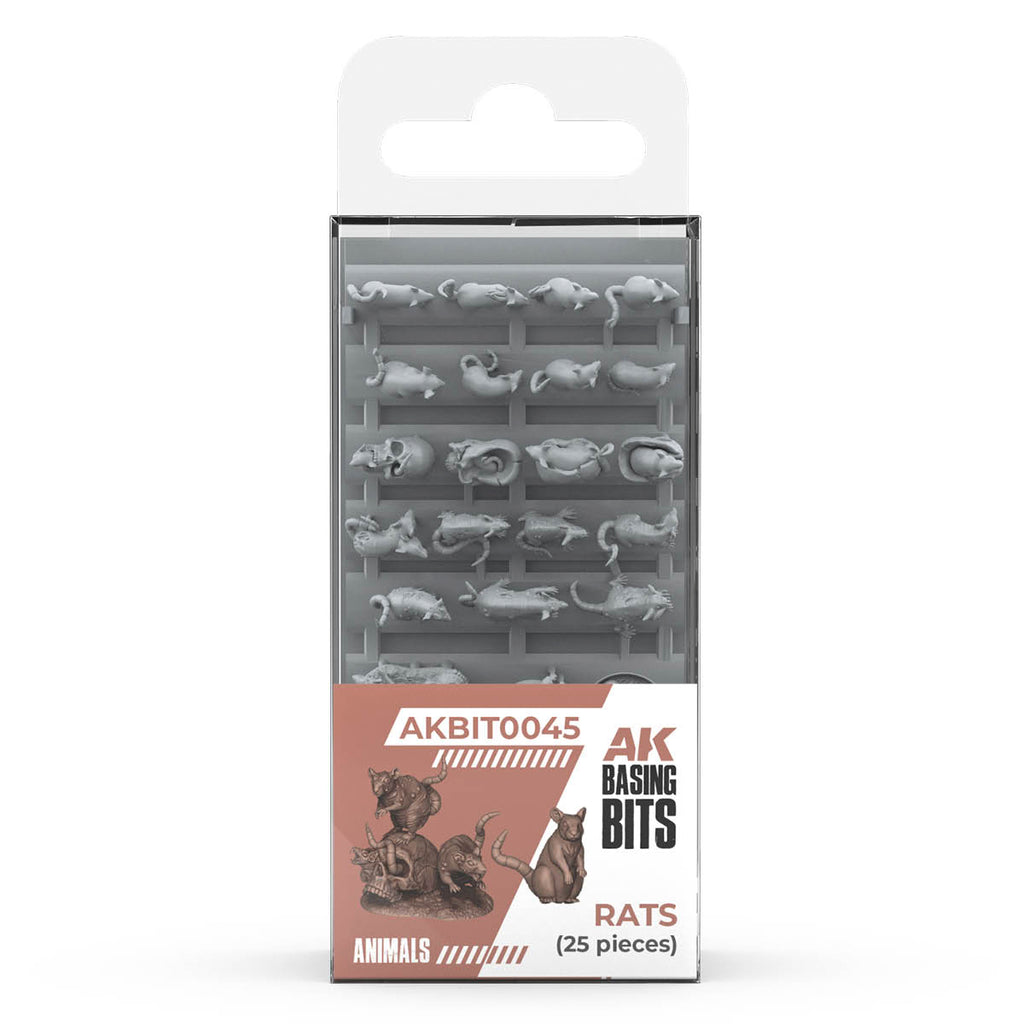 AK Basing Bits - Dioramas: Rats