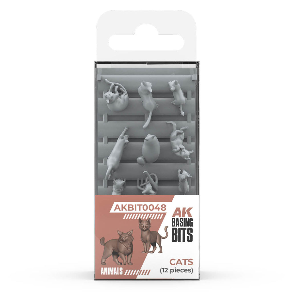 AK Basing Bits - Dioramas: Cats