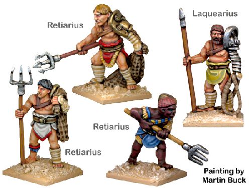 Crusader: Gladiators - Retiarii & Laqueaius (4) - ANG003