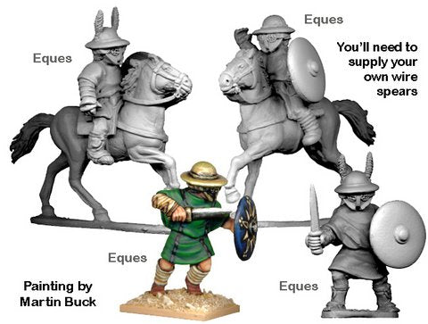 Crusader: Gladiators - Equites (2 foot, 2 mounted) - ANG005