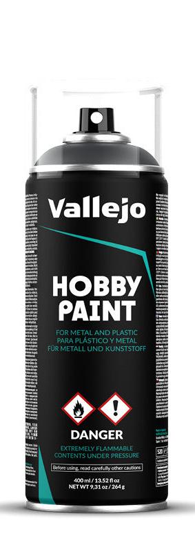 Vallejo - 28.002 - Aerosol Spray Primer - Panzer Grey 400ml